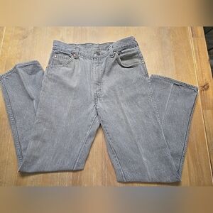 Levis 557 (For Cowboys ) mens 32x29 Gray jeans